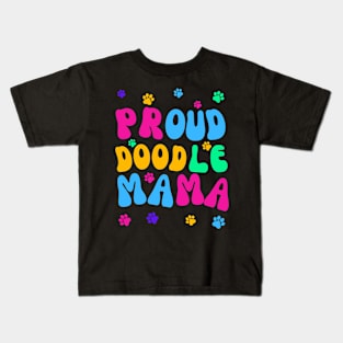 Proud Doodle Mama Kids T-Shirt